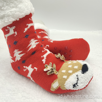 Sherpa Winter Crochet Fuzzy Slipper Sock